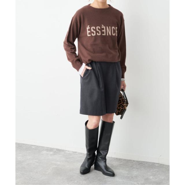 スピック＆スパン（Spick and Span）/《手洗い可》イージーキュロットパンツ