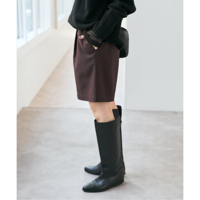 スピック＆スパン（Spick and Span）/《手洗い可》イージーキュロットパンツ