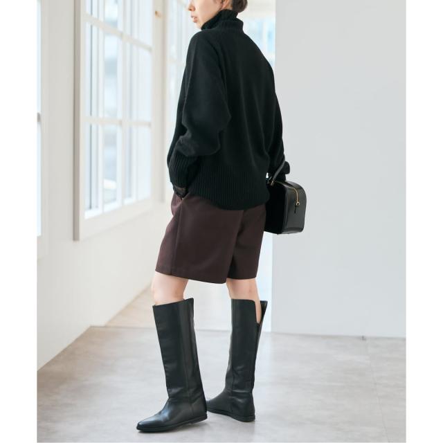 スピック＆スパン（Spick and Span）/《手洗い可》イージーキュロットパンツ