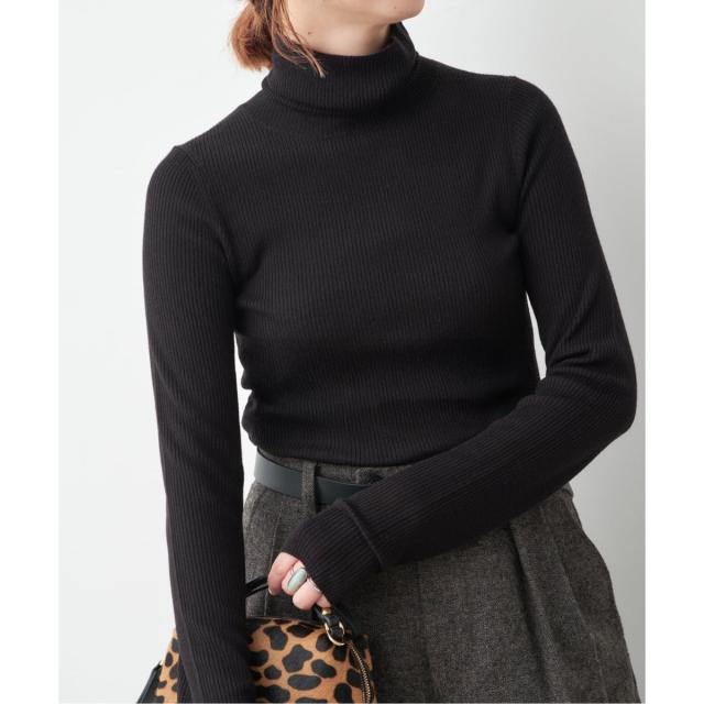 スピック＆スパン（Spick and Span）/《追加》リブタートルニット