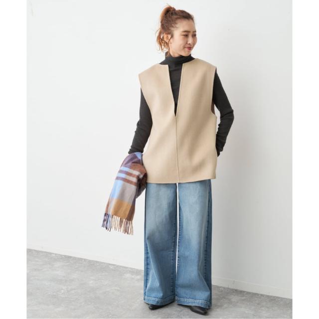 スピック＆スパン（Spick and Span）/《追加》リブタートルニット