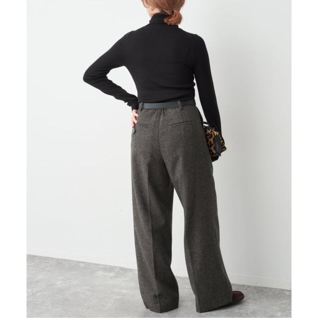 スピック＆スパン（Spick and Span）/《追加》リブタートルニット