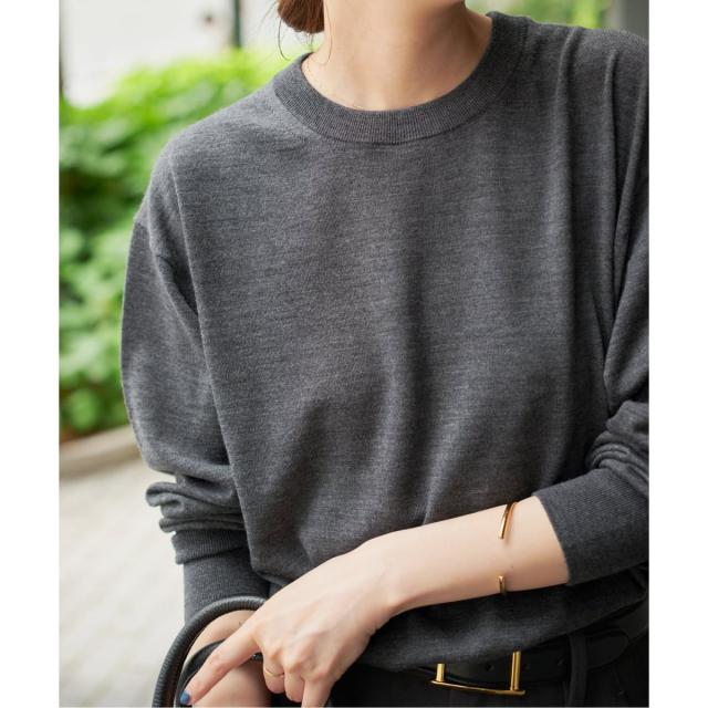 スピック＆スパン（Spick and Span）/《WEB限定 / 追加3予約》18G クルーネックプルオーバー