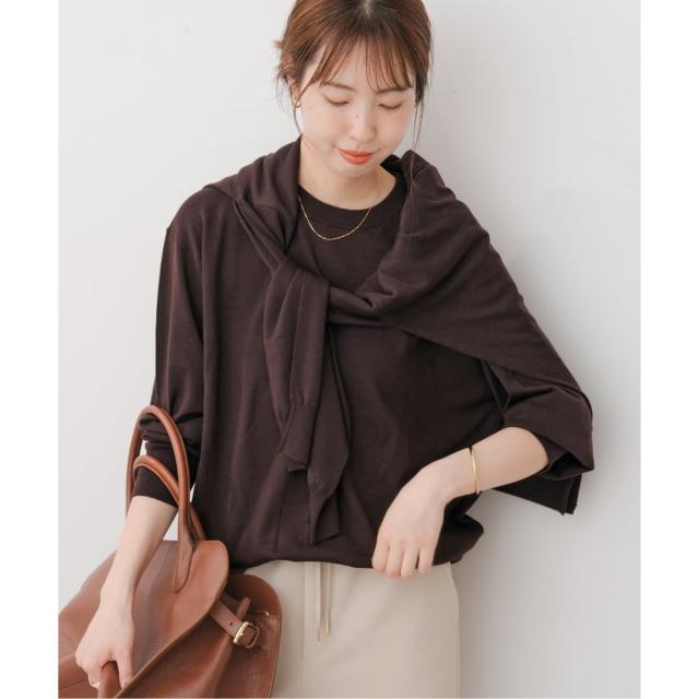 スピック＆スパン（Spick and Span）/《WEB限定 / 追加3予約》18G クルーネックプルオーバー