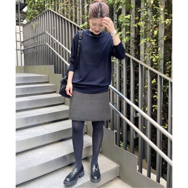 スピック＆スパン（Spick and Span）/《WEB限定 / 追加3予約》18G クルーネックプルオーバー