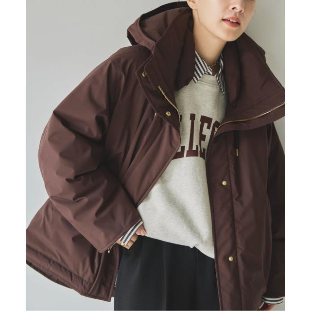 スピック＆スパン（Spick and Span）/《追加》2WAY撥水ダウンハーフコート