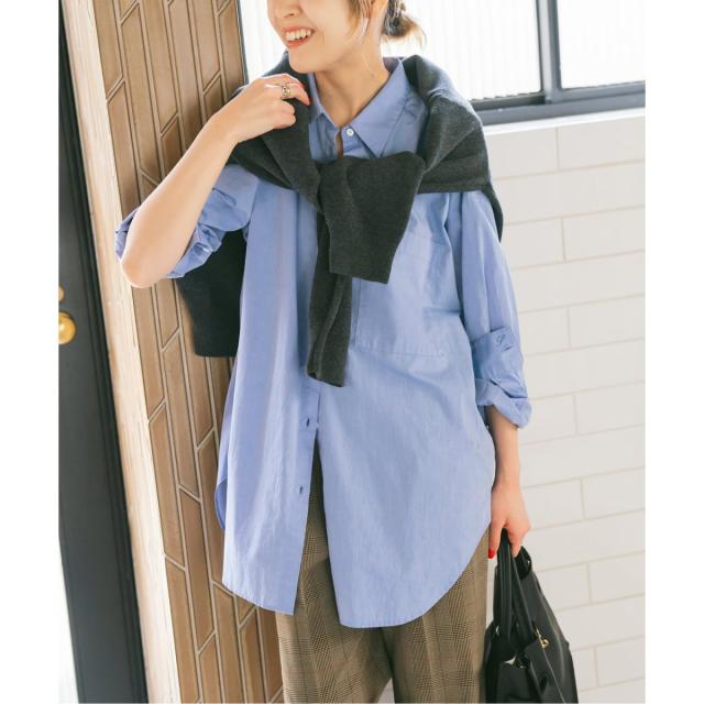 スピック＆スパン（Spick and Span）/《追加予約》50コットンオーバーシャツ