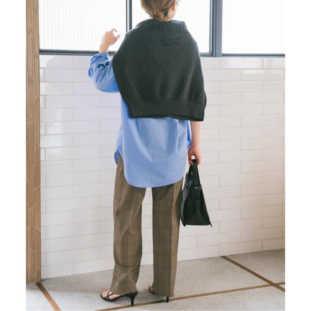 スピック＆スパン（Spick and Span）/《追加予約》50コットンオーバーシャツ