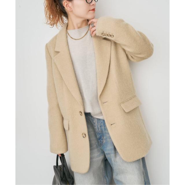 スピック＆スパン（Spick and Span）/モヘヤブレンド シャギージャケット