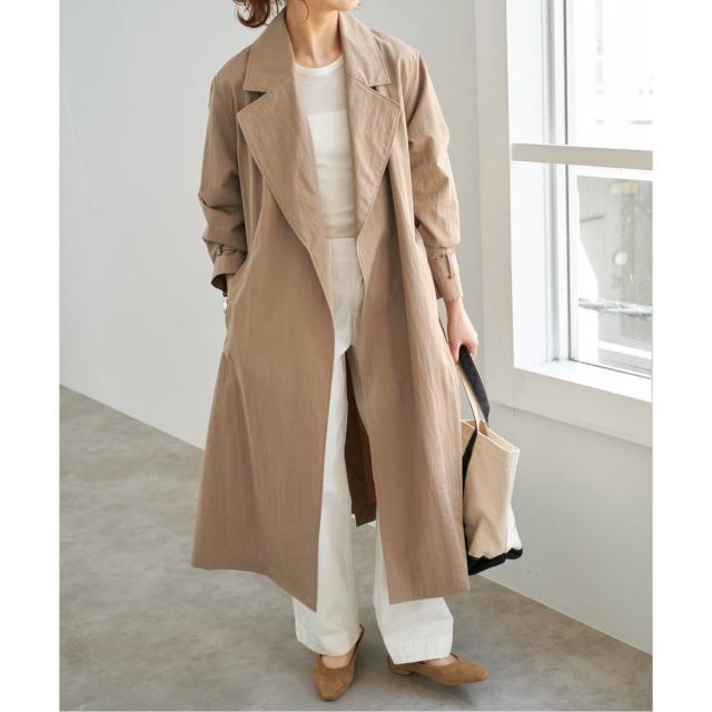 スピック＆スパン（Spick and Span）/《追加予約》エアリーギャバジンコート