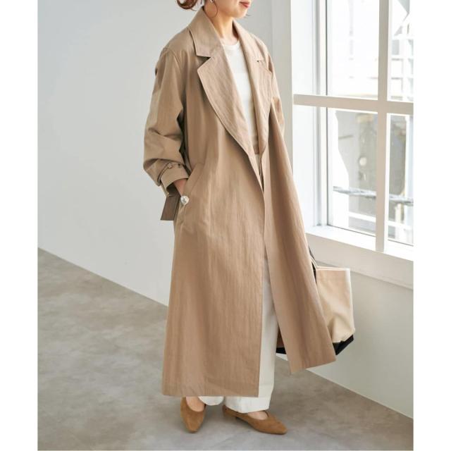 スピック＆スパン（Spick and Span）/《追加予約》エアリーギャバジンコート