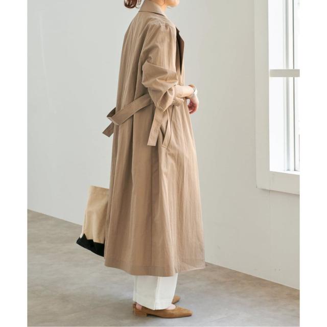 スピック＆スパン（Spick and Span）/《追加予約》エアリーギャバジンコート