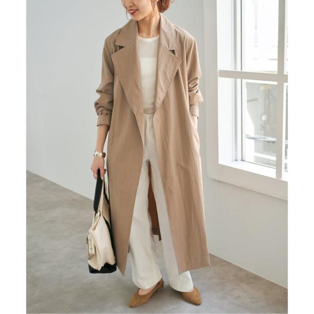 スピック＆スパン（Spick and Span）/《追加予約》エアリーギャバジンコート