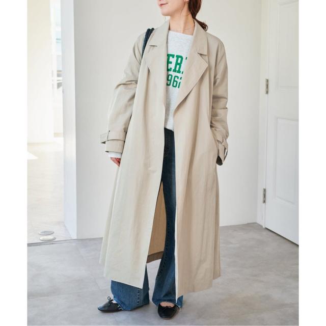 スピック＆スパン（Spick and Span）/《追加予約》エアリーギャバジンコート