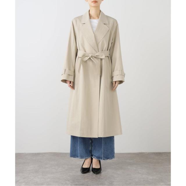 スピック＆スパン（Spick and Span）/《追加予約》エアリーギャバジンコート