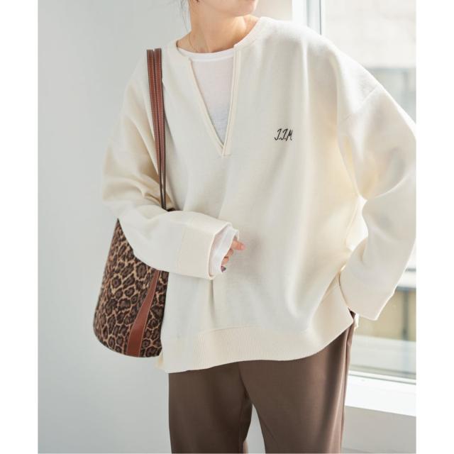 スピック＆スパン（Spick and Span）/《予約》J．J．Mercer / ジェイジェイマーサー 別注 キーネックプルオーバー