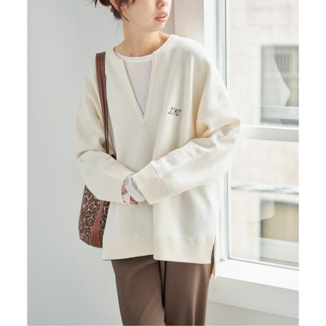 スピック＆スパン（Spick and Span）/《予約》J．J．Mercer / ジェイジェイマーサー 別注 キーネックプルオーバー