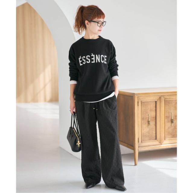 スピック＆スパン（Spick and Span）/《WEB限定 / 追加予約》ドットジャガードイージーパンツ