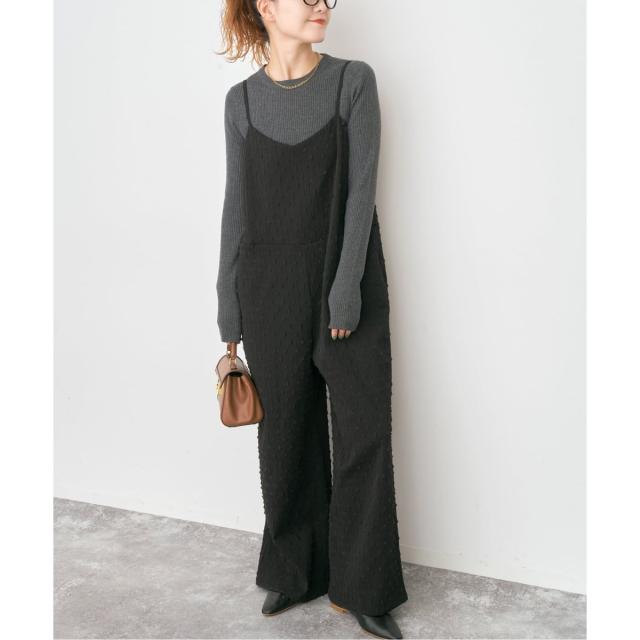 スピック＆スパン（Spick and Span）/《WEB限定 / 追加予約》ドットジャガードサロペット