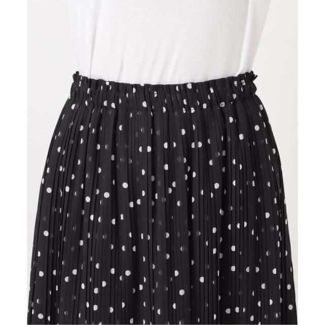 スピック＆スパン（Spick and Span）/《WEB限定 / 追加予約》ドットプリーツイージースカート