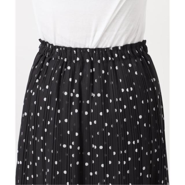 スピック＆スパン（Spick and Span）/《WEB限定 / 追加予約》ドットプリーツイージースカート