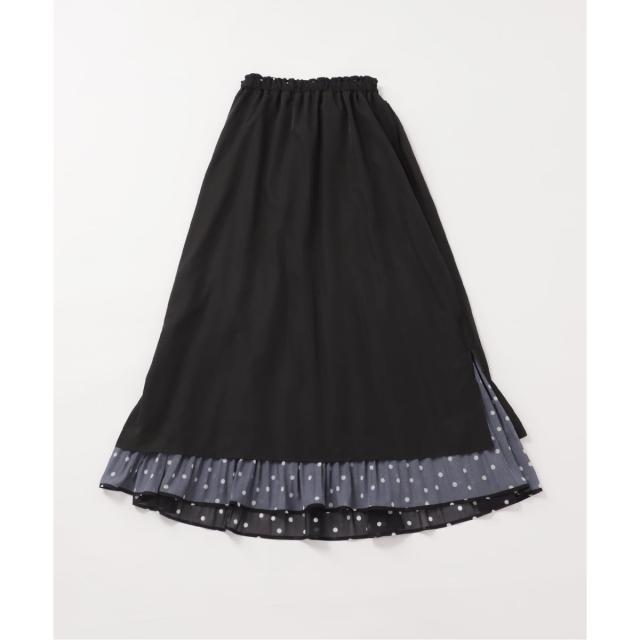 スピック＆スパン（Spick and Span）/《WEB限定 / 追加予約》ドットプリーツイージースカート