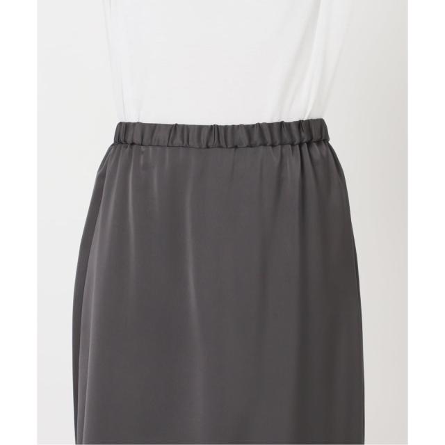 スピック＆スパン（Spick and Span）/《予約》レースサテンスカート