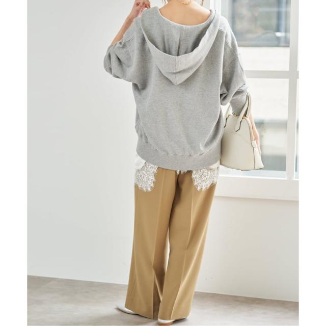 スピック＆スパン（Spick and Span）/《予約》レースサテンチュニックキャミソール