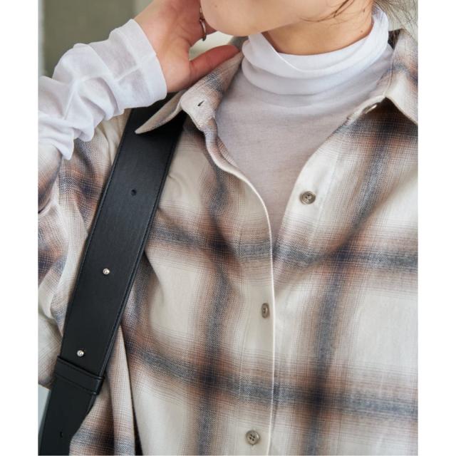 【NEW】スピック＆スパン（Spick and Span）/《新色有り / 追加2》シアーハイネックプルオーバー