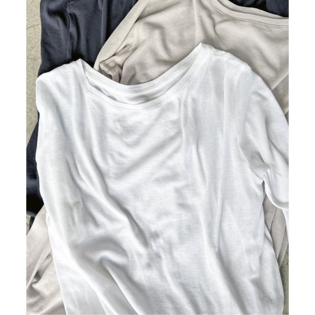 【NEW】スピック＆スパン（Spick and Span）/《追加3》シアーボートネックプルオーバー