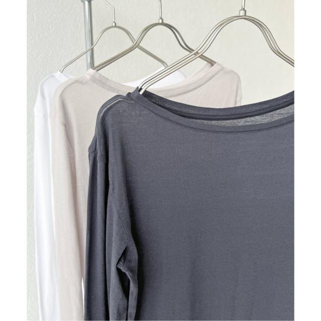 【NEW】スピック＆スパン（Spick and Span）/《追加3》シアーボートネックプルオーバー