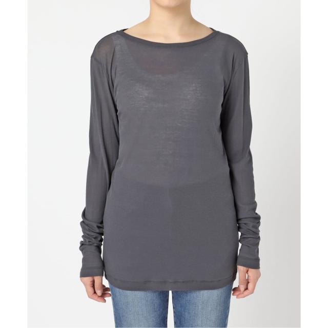 【NEW】スピック＆スパン（Spick and Span）/《追加3》シアーボートネックプルオーバー