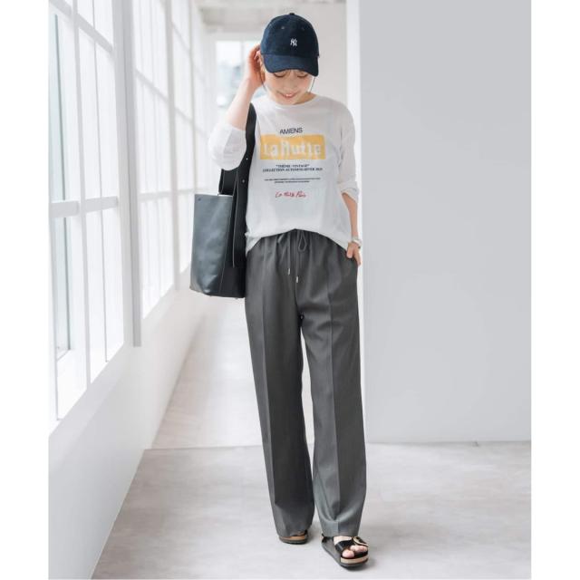 スピック＆スパン（Spick and Span）/《新色有り / 追加》P/Wイージースラックスパンツ