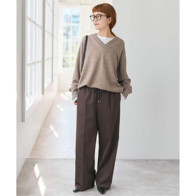 スピック＆スパン（Spick and Span）/《新色有り / 追加》P/Wイージースラックスパンツ