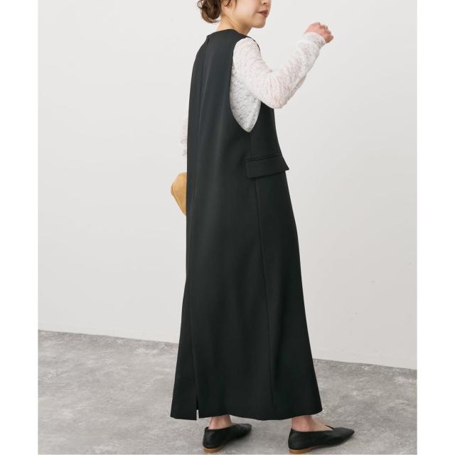 スピック＆スパン（Spick and Span）/《WEB限定 / 追加》ダブルクロスVネックワンピース_7