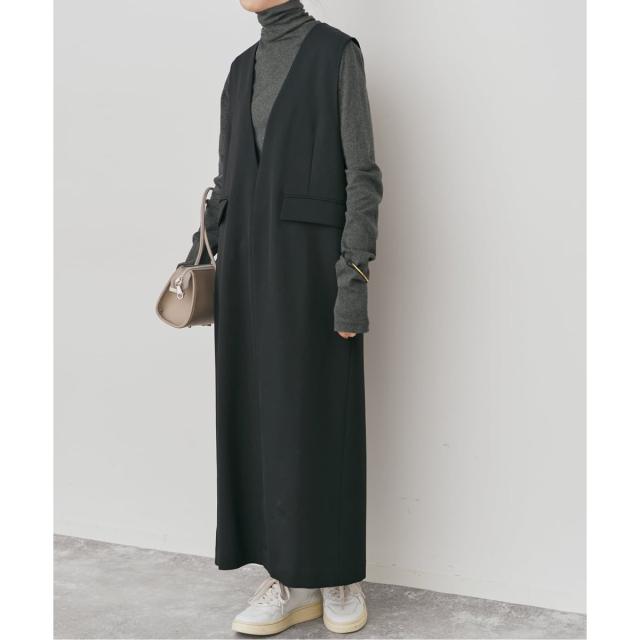 スピック＆スパン（Spick and Span）/《WEB限定 / 追加》ダブルクロスVネックワンピース_14
