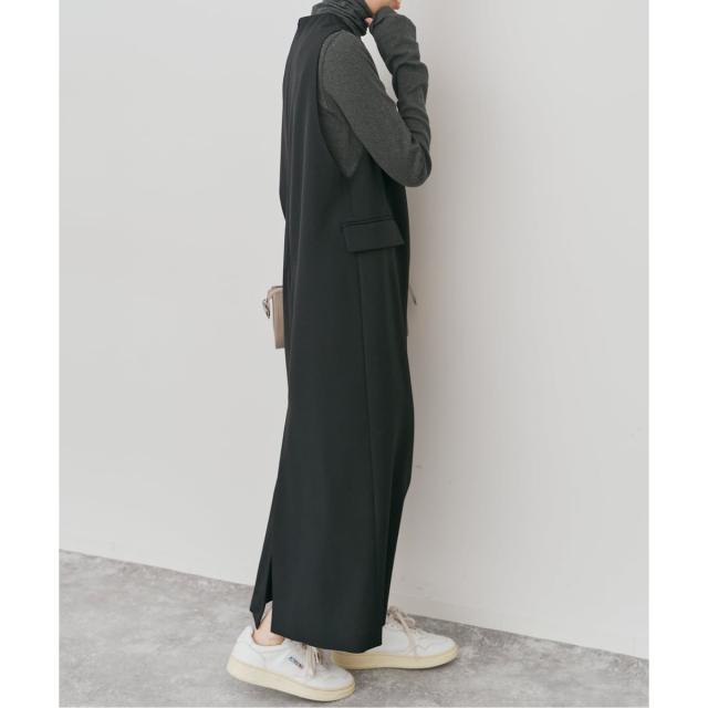 スピック＆スパン（Spick and Span）/《WEB限定 / 追加》ダブルクロスVネックワンピース_15