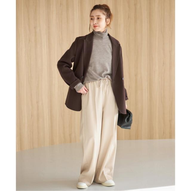 【NEW】スピック＆スパン（Spick and Span）/《新色有り / 追加2》18Gタートルネックプルオーバー