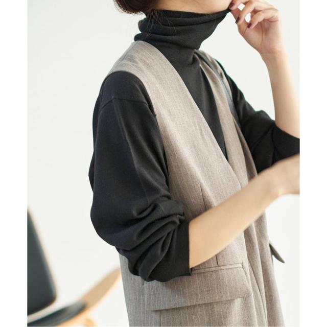 【NEW】スピック＆スパン（Spick and Span）/《新色有り / 追加2》18Gタートルネックプルオーバー