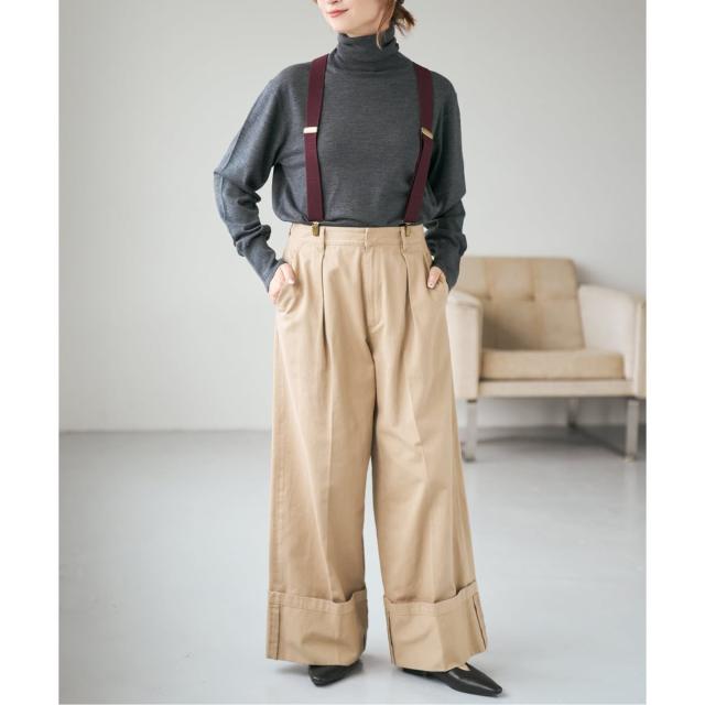 【NEW】スピック＆スパン（Spick and Span）/《新色有り / 追加2》18Gタートルネックプルオーバー