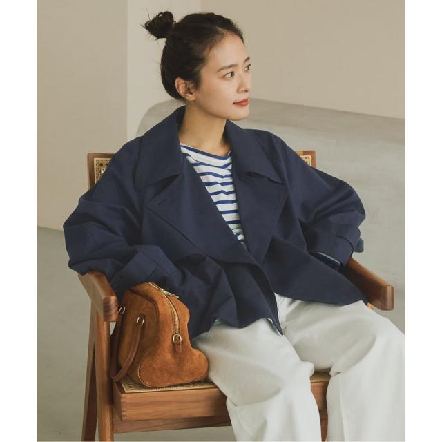 スピック＆スパン（Spick and Span）/ソフトツイルショートトレンチ