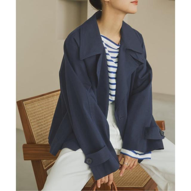 スピック＆スパン（Spick and Span）/ソフトツイルショートトレンチ