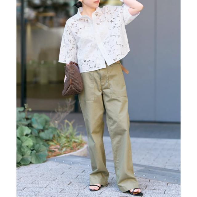 スピック＆スパン（Spick and Span）/TICCA / ティッカ 別注レース半袖