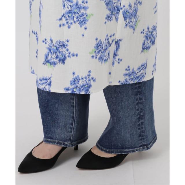 スピック＆スパン（Spick and Span）/《一部店舗+WEB限定》Glyph Flower Print x Stripe Skirt_7