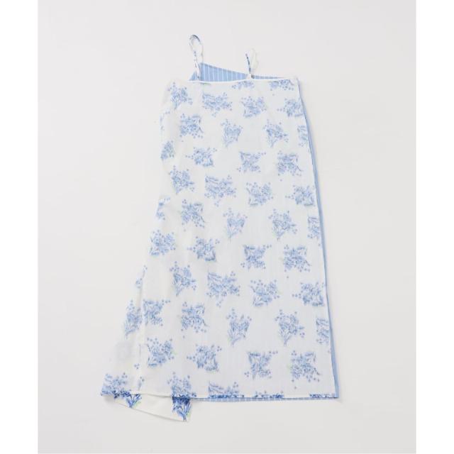 スピック＆スパン（Spick and Span）/《一部店舗+WEB限定》Glyph Flower Print x Stripe Skirt_18