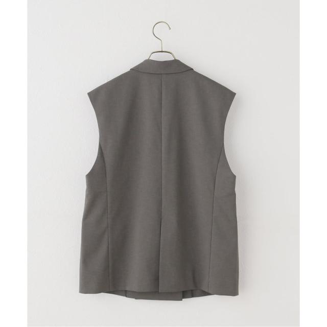 スピック＆スパン（Spick and Span）/《セットアップ可》ツイルストレッチダブルボタン ベスト_17