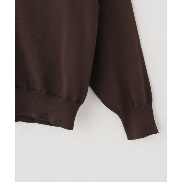 スピック＆スパン（Spick and Span）/《セットアップ / 手洗い可》シルクコットンVネックプルオーバー_19