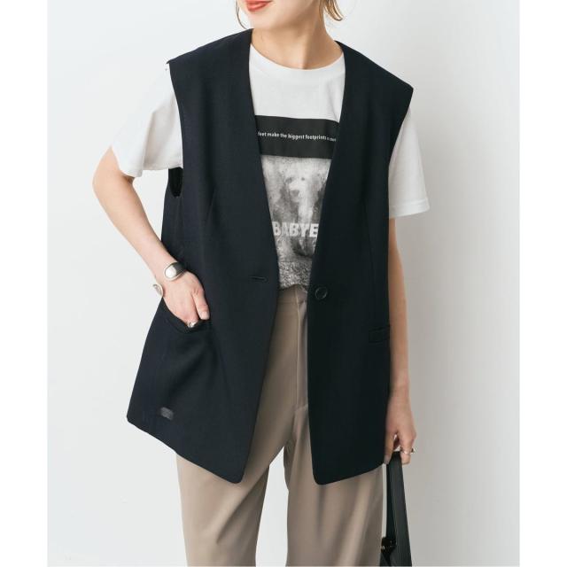 スピック＆スパン（Spick and Span）/《予約》ドライメッシュツイードベスト_1