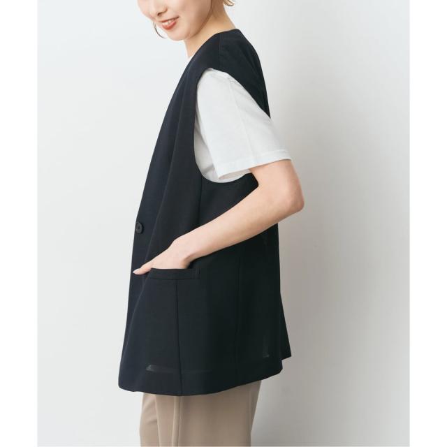 スピック＆スパン（Spick and Span）/《予約》ドライメッシュツイードベスト_11