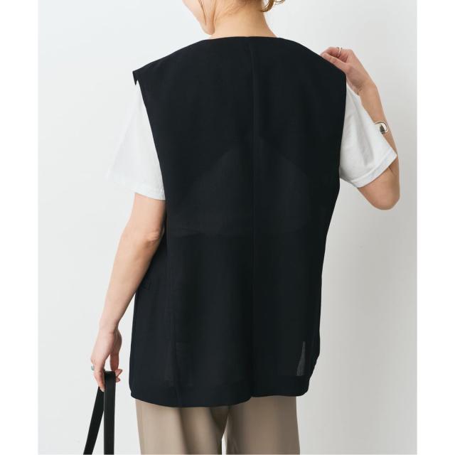 スピック＆スパン（Spick and Span）/《予約》ドライメッシュツイードベスト_13